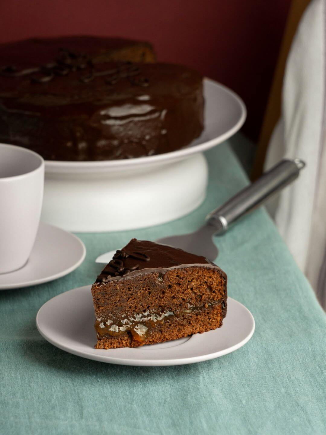 pudim de chocolate
